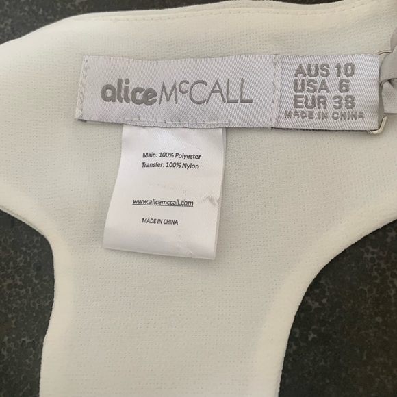 NWT: Alice McCall Parle Train open back Cami - Picture 8 of 10